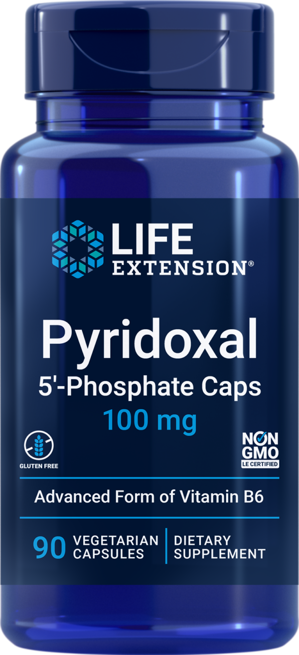 Pyridoxal 5-Phosphate Caps 100 mg 60 vegetarian capsules